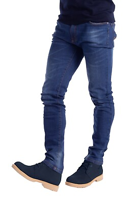 #ad Men#x27;s Slim Fit Jeans Skinny Stretch Denim Pants