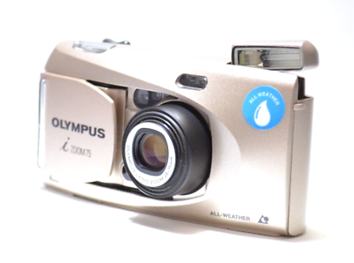 #ad 【Top Mint】Olympus i Zoom 75 Gold APS Point amp; Shoot Film Camera from JAPAN #622