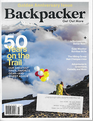 #ad Backpacker Magazine Fall 2022 Vol 50 Iss 373 No 4 Mt Baker Wilderness Washington