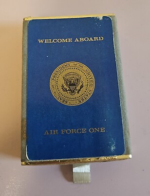 #ad Vintage AIR FORCE ONE Playing Cards WELCOME ABOARD Pack of Cards