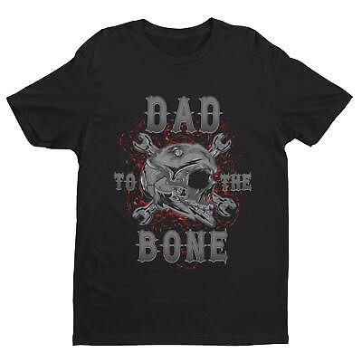 #ad Dad to the Bone Biker T Shirt Perfect Father#x27;s Day Gift for Motorcycle Dads