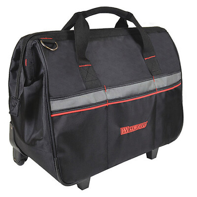 #ad Westward 32Pj39 Tool Bag 1680D Ballistic Polyester 19 Pockets Black 17 1 2quot;
