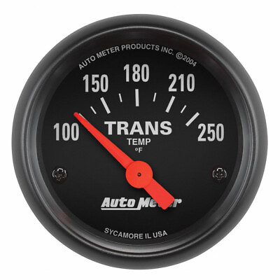 #ad AutoMeter Transmission Temperature Gauge Z Series 52mm 100 250 °F