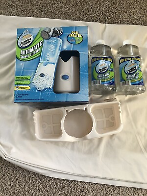 #ad NWT SCRUBBING BUBBLES AUTO SHOWER CLEANER SYSTEM 2 ADDITIONAL REFILLS CADDY