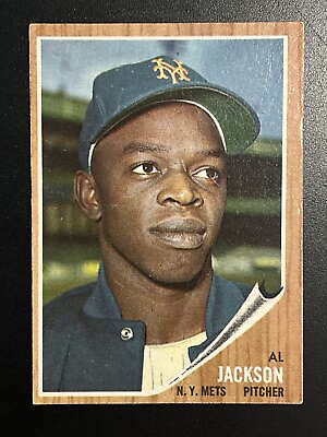 #ad 1962 Topps: Al Jackson Card #464 **NEW YORK METS**