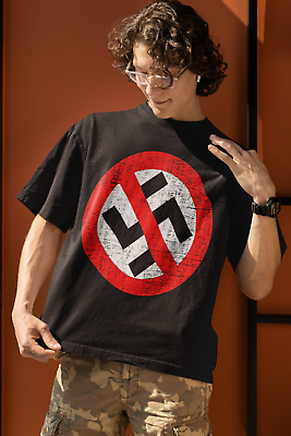 #ad Anti Nazi Logo shirt Anti Nazi T shirt All Sizes