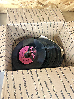#ad Bulk Lot of 45 7quot; 45 RPM Records For Decorating amp; Crafts Wide Variety amp; Genre