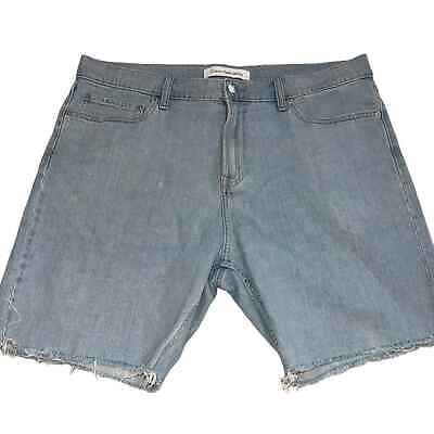 #ad Calvin Klein Men#x27;s Straight Fit Freddie Rock Denim Jean Shorts Size 36 NWOT