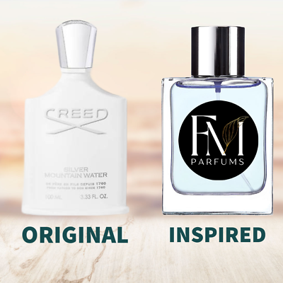 #ad Inspired Perfume Creed Silver Mountain Water 60ML