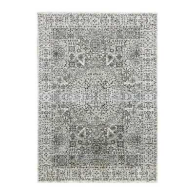 #ad 6#x27;1quot;x9#x27;3quot; White Hand Knotted Mamluk Dynasty Design Undyed 100% Wool Rug R79473