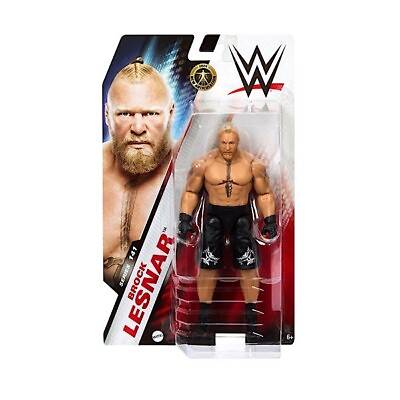 #ad Brock Lesnar WWE Mattel Basic Series #141 Wrestling Action Figure