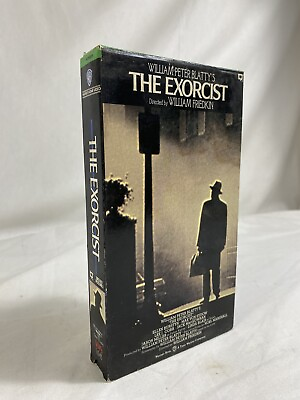 #ad THE EXORCIST vhs1990englishhi fi stereoDolby surround