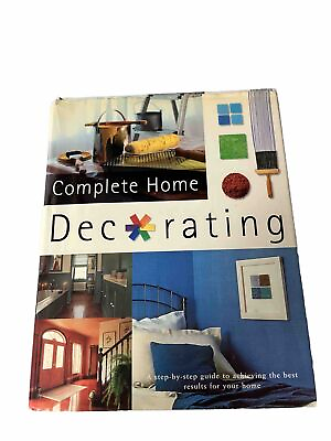 #ad Complete Home Decorating Step By Step Guide Large Hardcover Book