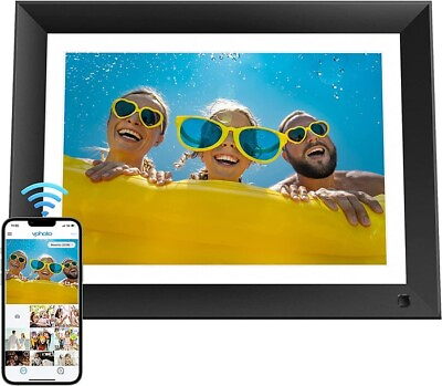 #ad 10.1 inch Digital Picture Frame 16GB IPS Smart Digital Photo Frame W Wifi Gift