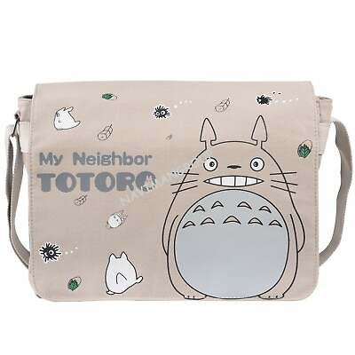 My Neighbor Totoro Anime Crossbody Satchel Messenger Canvas School Shoulder Bag $29.95
