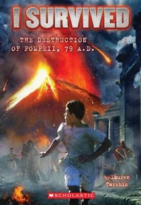 #ad I Survived the Destruction of Pompeii AD 79 Paperback GOOD