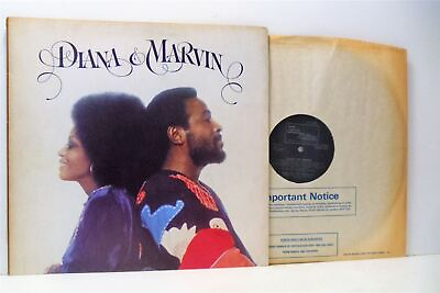 #ad DIANA ROSS AND MARVIN GAYE diana amp; marvin LP VG VG STMA 8015 vinyl motown