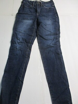 #ad womens sol high rise curvy jegging denim jeans sz 5 27w
