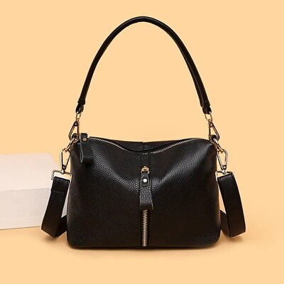 #ad Genuine Leather Women#x27;s Crossbody Bag Shoulder purse