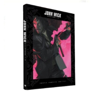 #ad John Wick Complete Keanu Reeves Movies Series Chapter 1 4 DVD Box Set