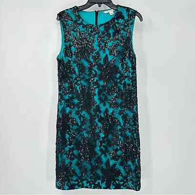 #ad Diane Furstenberg Kaleb Embellished Sequin Dress Size 2