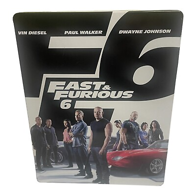 #ad Fast and Furious 6 Steelbook DVD Blue Ray Combo