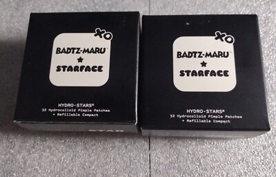 #ad Starface Pimple Patches Hello Star Badtz Maru Hydro Stars SEALED 2 Packs New