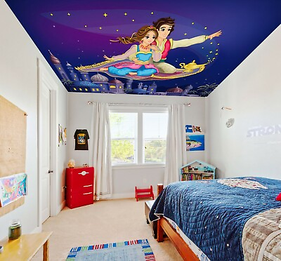#ad 3D Princess A6281 Ceiling WallPaper Murals Wall Print Decal Deco AJ WALL Fay
