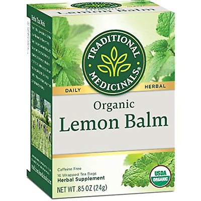 #ad Traditional Medicinals Tea Organic Lemon Balm Calms Nerves amp; Supports Digestio