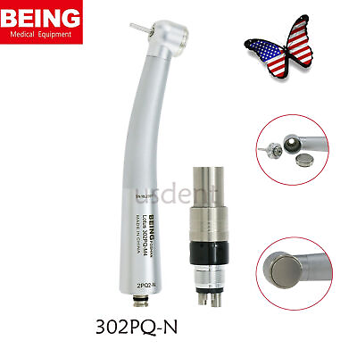 #ad BEING Dental Air Turbine Handpiece High Speed Fit 4 Holes NSK Phatelus Coupling