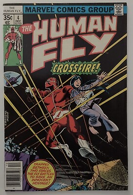 #ad The Human Fly #4 Marvel December 1977 Very Good Fine 5.0