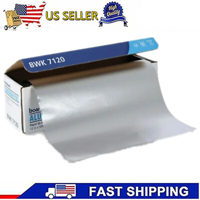 #ad 12 in. X 500 Ft. Heavy Duty Aluminum Foil Roll for Baking Freezing 1 Carton