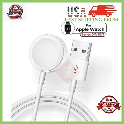 #ad Magnetic USB Charging Cable Charger For Apple Watch iWatch Series 2 3 4 5 6 SE 7