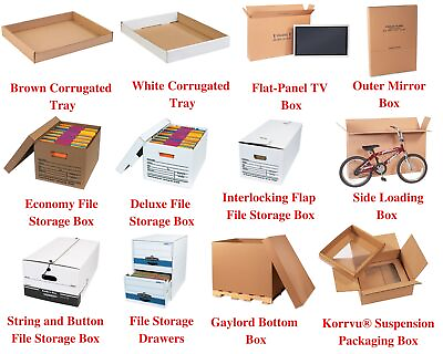 #ad 36 70quot; Corrugated Boxes for Shipping Moving CHOOSE YOUR SIZE Multi Pack