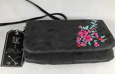 #ad #ad TWIG amp; ARROW WOMENS CROSSBODY WALLET PURSE EMBROIDERED WITH MAGNETIC CLOSURE