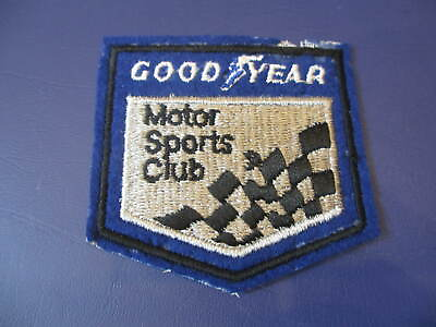 #ad Goodyear Motor Sports Club Tires Race Team Service Dealer 3quot; Uniform Patch *