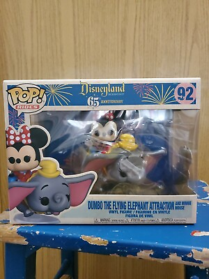 #ad Dumbo The Flying Elephant Attraction And Minnie Mouse 65th Anniversary...