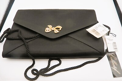 #ad Collectif Black Evening Bag #fashion #Collectif #handbags #eveningbags