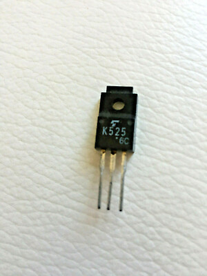 #ad 2SK525 Original Toshiba Field Effect Transistor 10A 150V .28ohm NPN LOT OF2