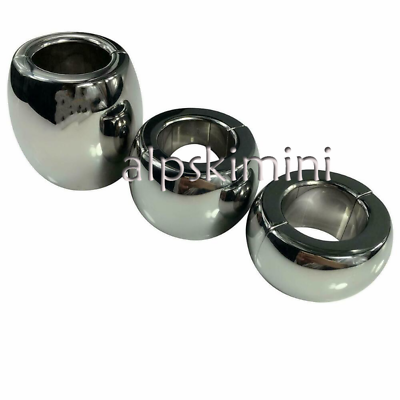 #ad 35mm Male Enhancer Ring Ball Man 304 Stainless Steel Ball STRETCHERING Weight