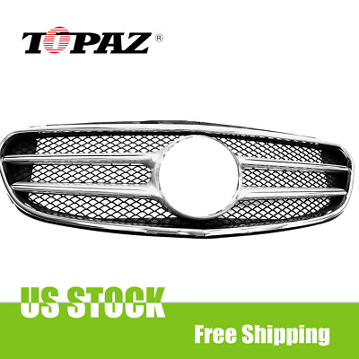 #ad For Mercedes W212 E250 E350 E550 New Front Bumper Grille Assembly Kit 2128850822