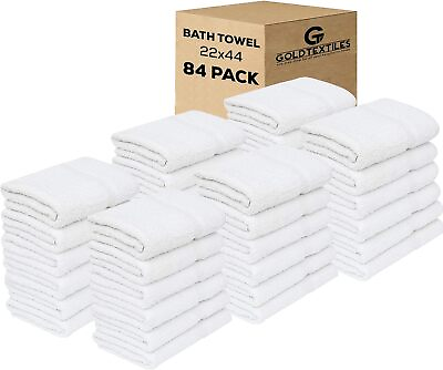 #ad Bath Towel 22x44 Cotton Blend Bulk Pack of 12366084 Resort Spa amp; Salon Towels
