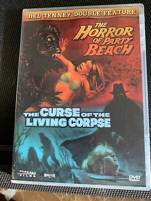 #ad #ad The Horror of Party Beach The Curse of the Living Corpse DVD Del Tenney Film