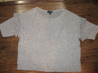 #ad Womens shirt size Large Gray