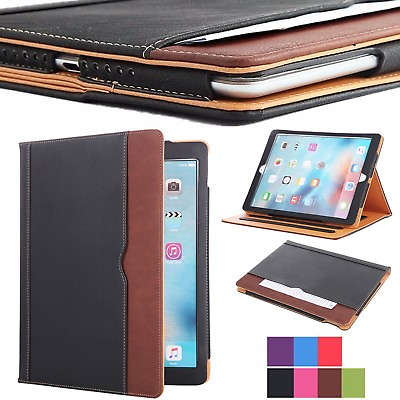 New Soft Leather Wallet Smart Case Cover Sleep Wake Stand for APPLE iPad $12.85