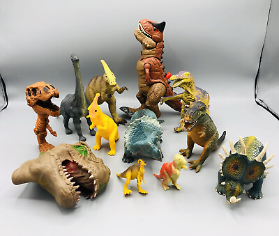 #ad Kid’s 12 Piece Dinosaur Toy Lot