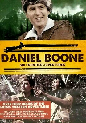 #ad Daniel Boone Six Frontier Adventures 1964 1970 DVD L53