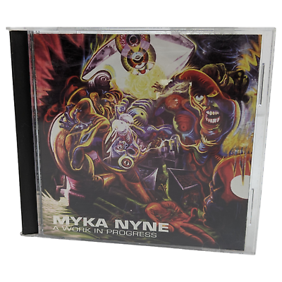 #ad Work in Progress by Myka Nyne CD Jun 2003 M9 Records RARE Very Good