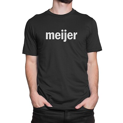 #ad New Shirt Meijer logo Black T Shirt