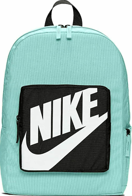 #ad Nike Classic Kids Backpack Tropical Twist Teal Black